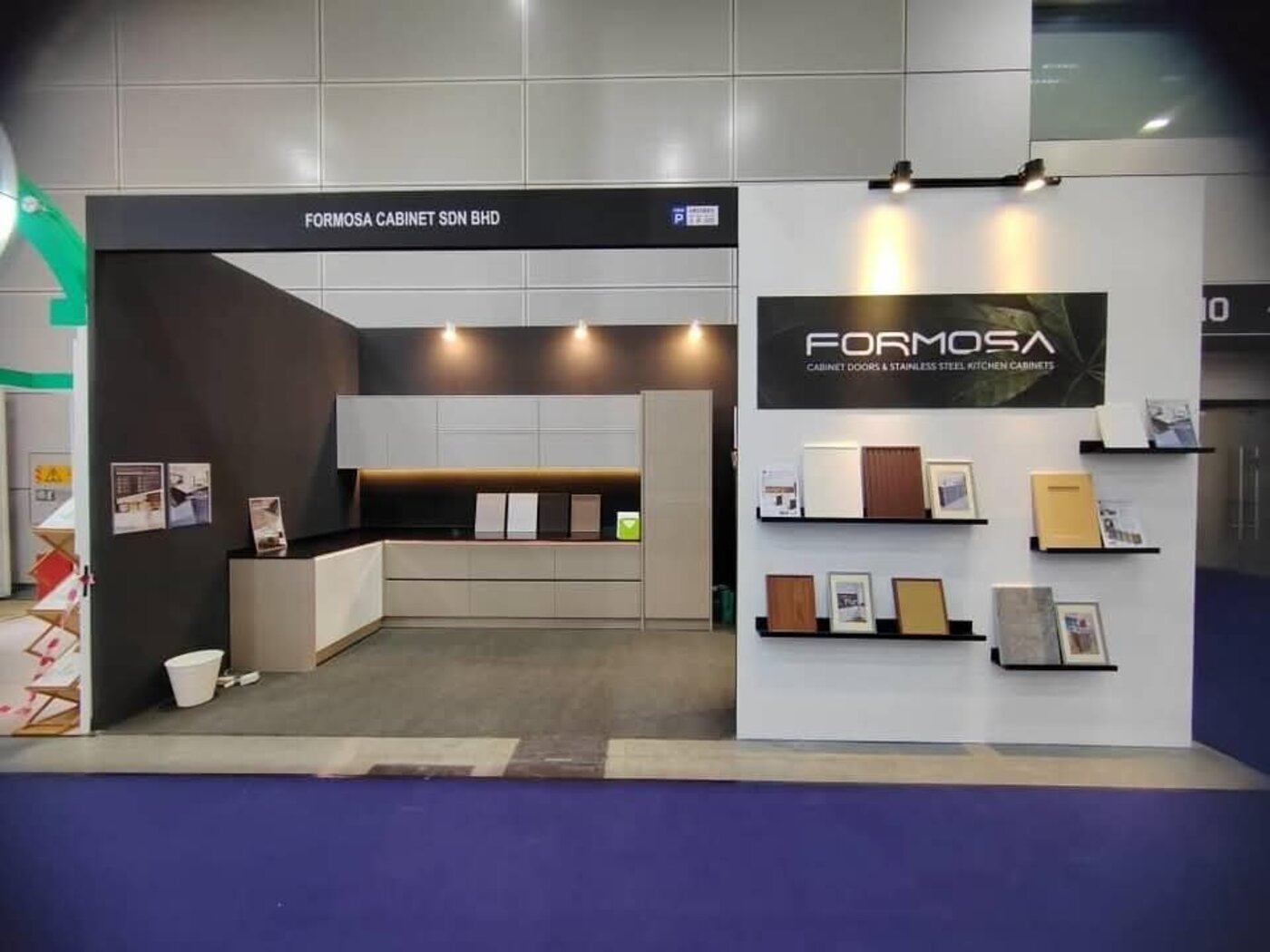 FORMOSA — cabinet doors & stainless steel kitchen cabinets exhibition booth, HOMADE Selangor